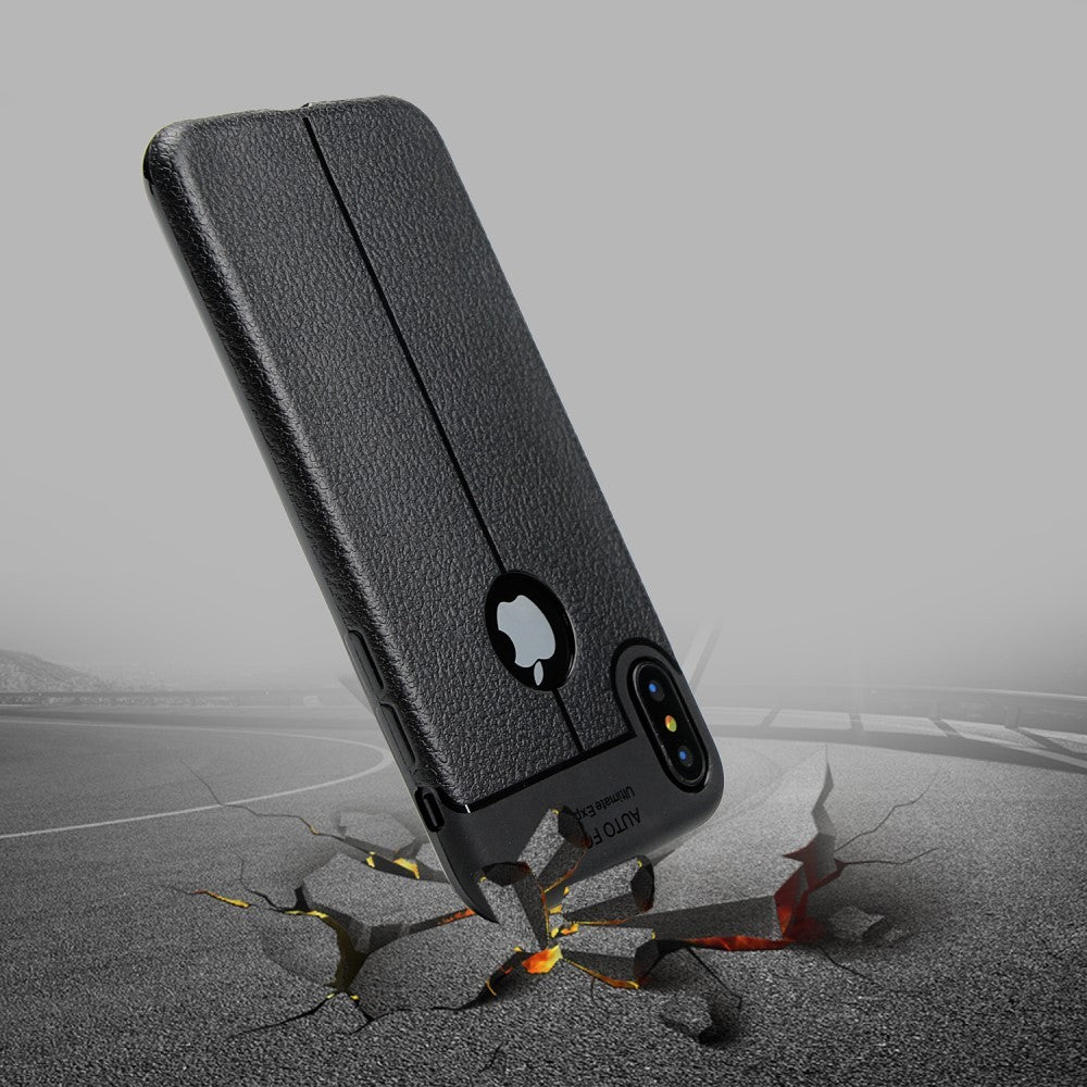 Husa Apple iPhone X Zore TPU moale Rosu-2