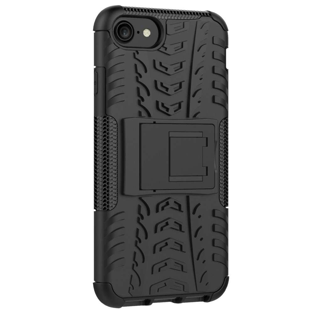 Husa compatibila cu Huawei P Smart 2020 Defender Model 3 cu Suport, Negru-4