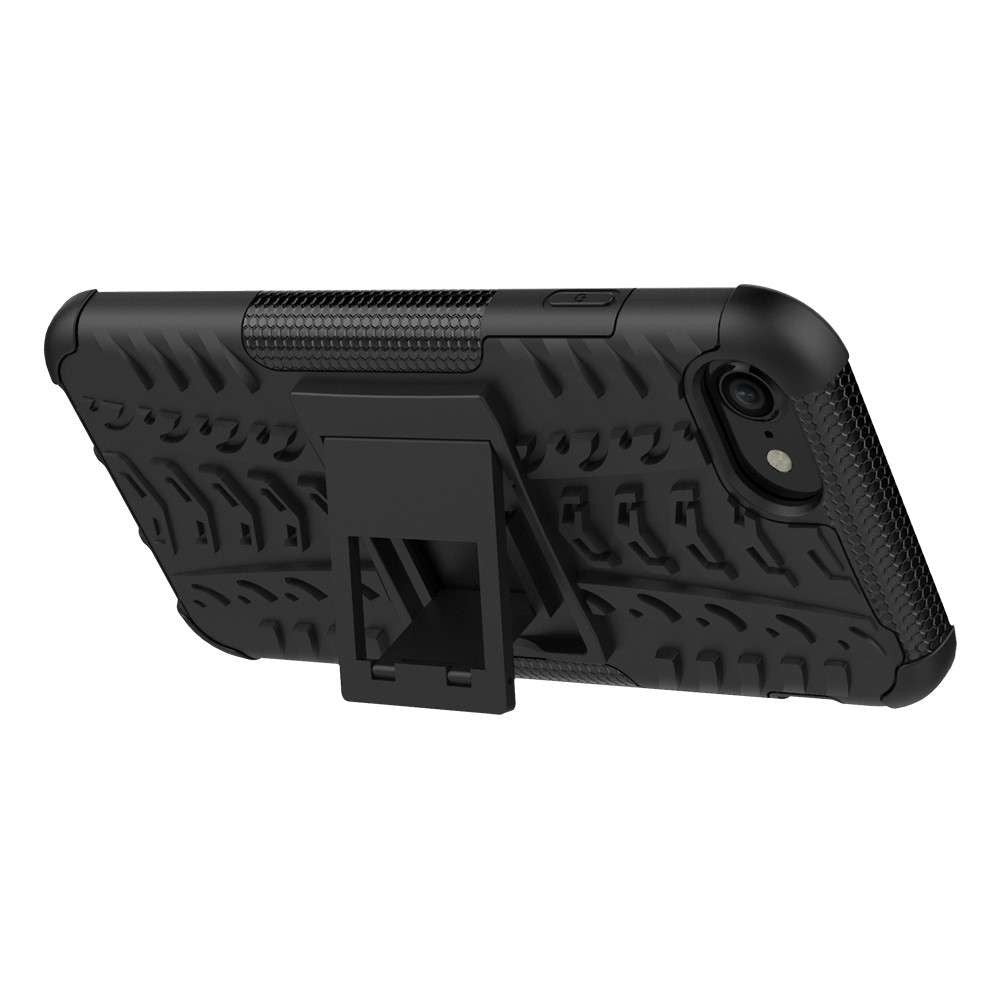 Husa compatibila cu Huawei P Smart 2020 Defender Model 3 cu Suport, Negru-5