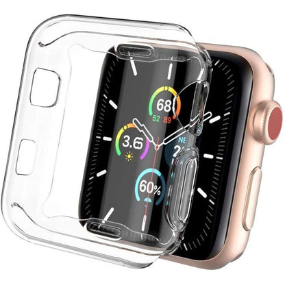 Husa Apple Watch Series 2/3 38 mm Full Tpu 360 Transparent-1