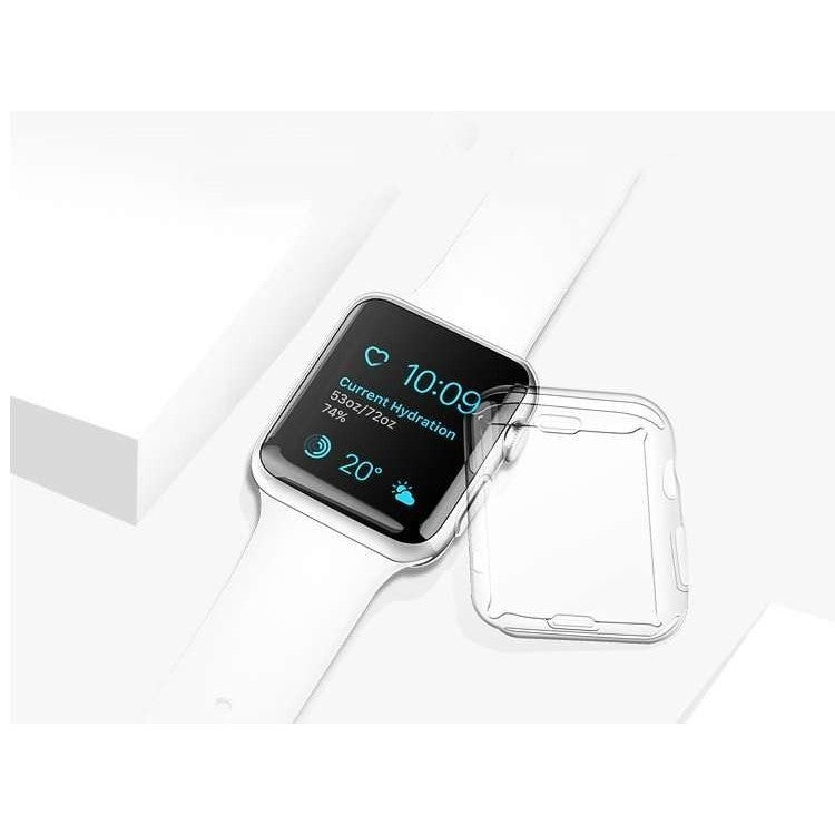 Husa Apple Watch Series 2/3 42 mm Full Tpu 360 Transparent, Flippy-4