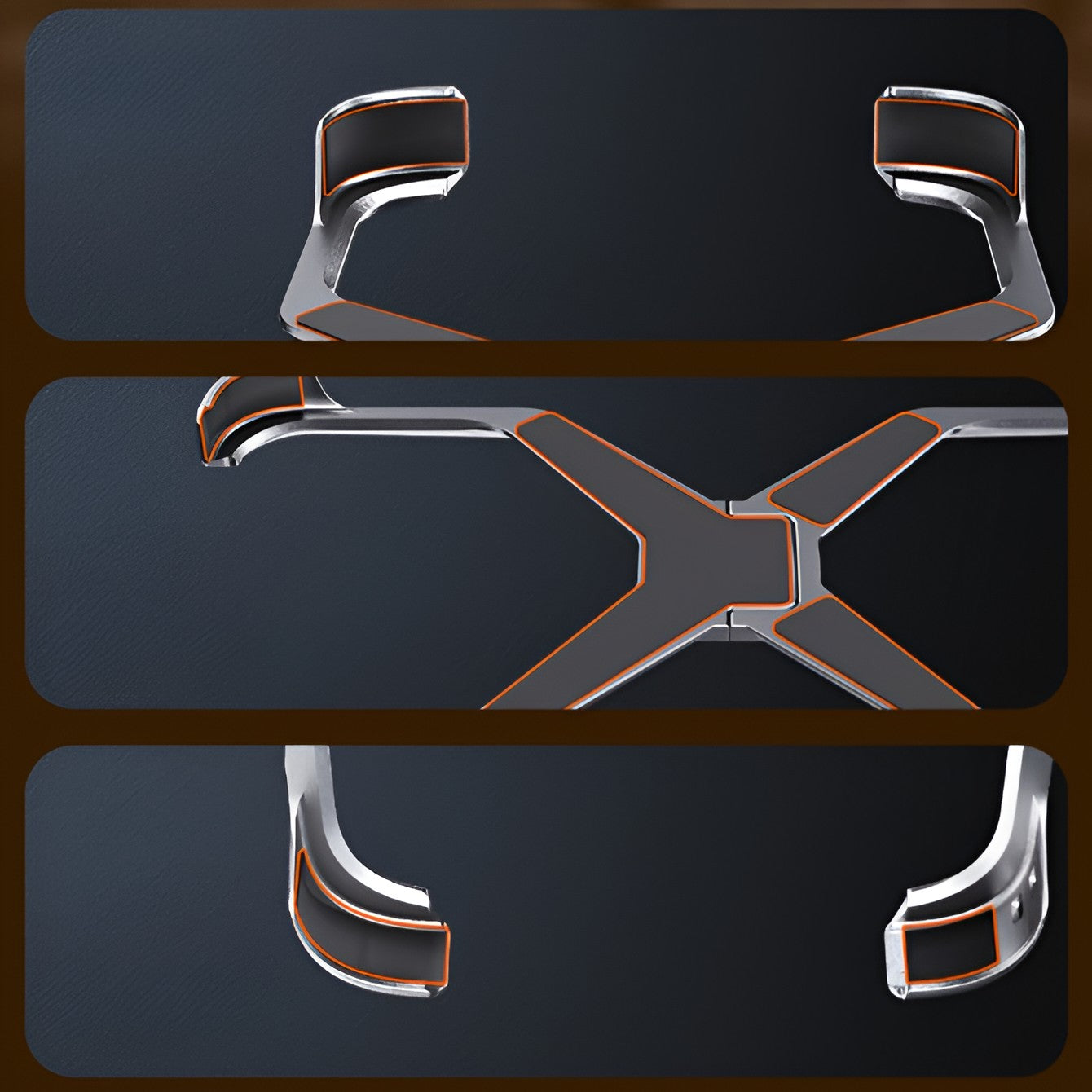 Husa Armor X Compatibila cu iPhone 15 Pro Max, Flippy, Aliaj de Aluminiu, Antisoc, Antizgarieturi, Impermeabila, Margini cu 2 Straturi, Aderent, Montare Usoara, Surubelnita Inclusa, Gri Metalizat-1