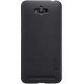 Husa Asus Zenfone Max Nillkin Frosted Shield Negru + Folie de protectie-0