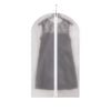 Husa de Depozitare cu Fermoar, Flippy, pentru Haine, de Protectie, pentru Voiaj, Netesut, Rezistent la Praf, 60x100 cm, Transparent-Alb-0