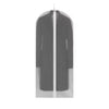 Husa de Depozitare cu Fermoar, Flippy, pentru Haine, de Protectie, pentru Voiaj, Netesut, Rezistent la Praf, 60x140 cm, Transparent-Alb-0
