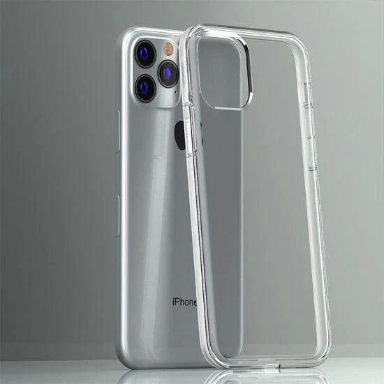 Husa de protectie compatibila cu Apple iPhone 11 Pro, Flippy, Tpu, Transparent-3