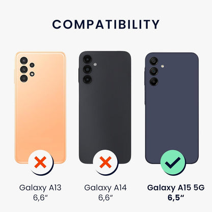 Husa de Protectie Matte TPU, Flippy, pentru Samsung Galaxy A15, Protectie Camera, Antisoc, Antizgariere, Antialunecare, Acoperire Completa, Roz-7