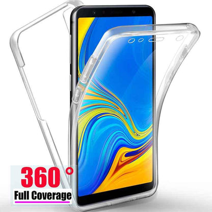 Husa de protectie Flippy 360 grade, PC+TPU+Folie policarbonat, pentru Apple iPhone SE 2022 , Transparent-2