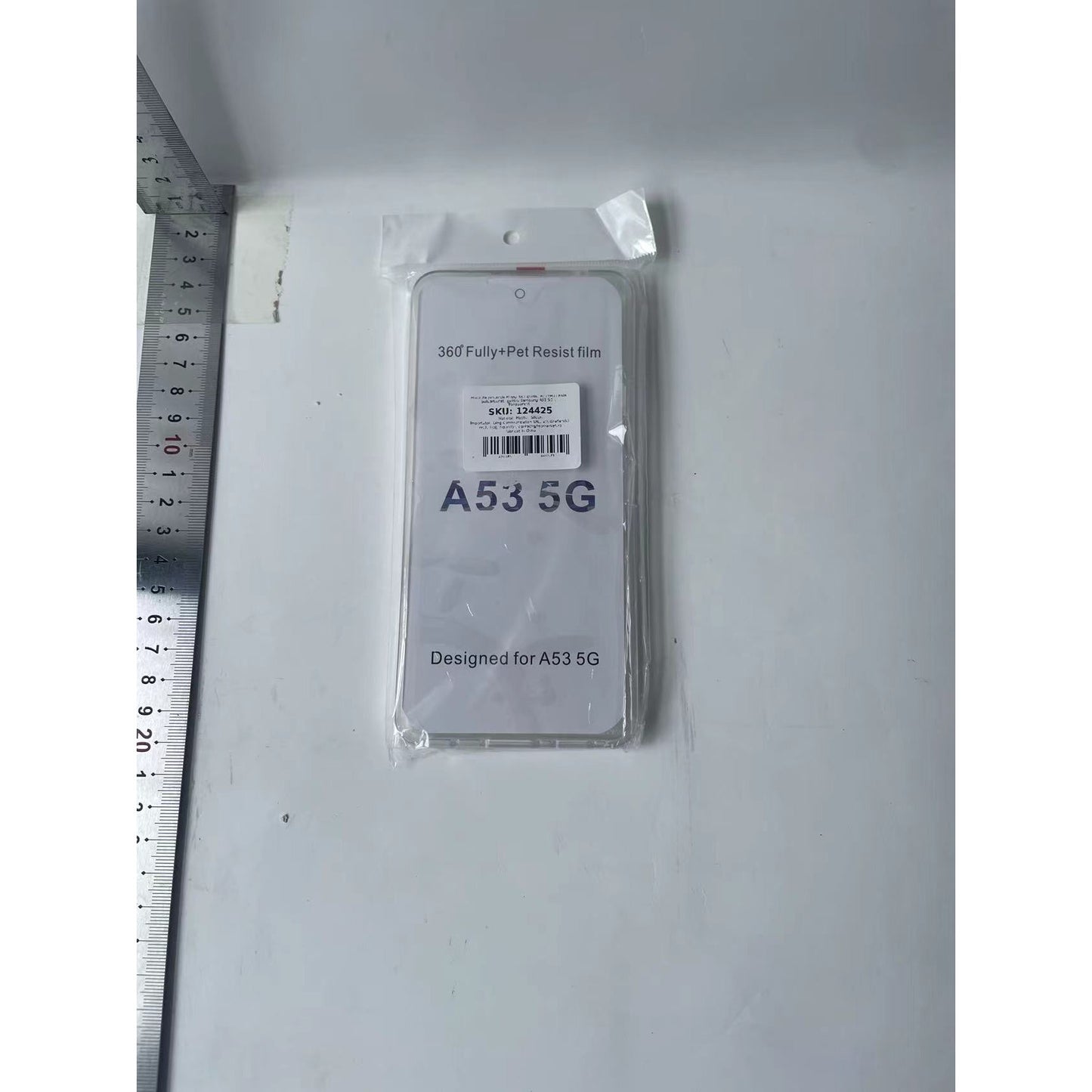 Husa de protectie Flippy 360 grade, PC+TPU+Folie policarbonat, pentru Samsung A53 5G , Transparent-6
