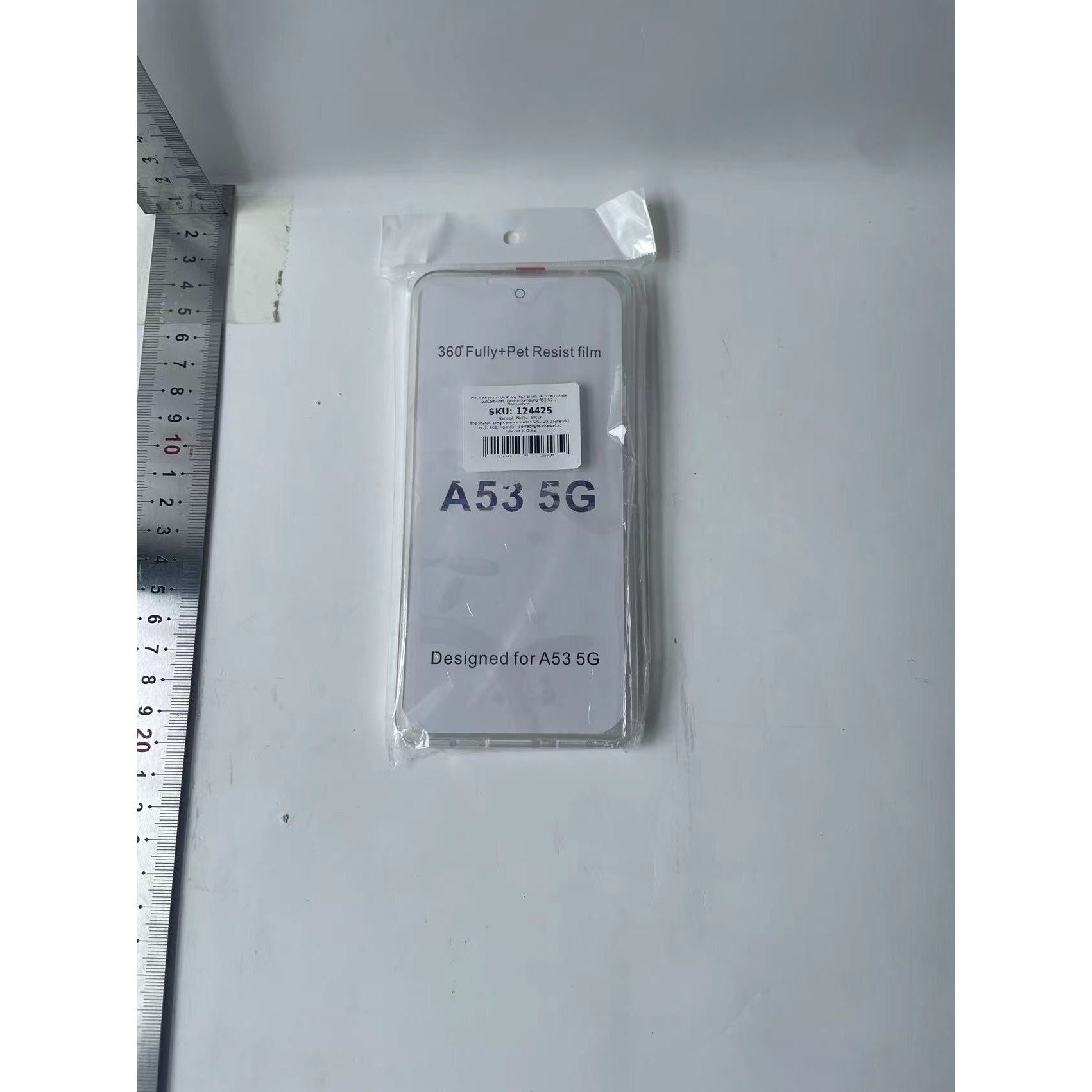 Husa de protectie Flippy 360 grade, PC+TPU+Folie policarbonat, pentru Samsung A53 5G , Transparent-6