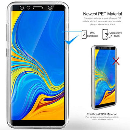 Husa de protectie Flippy 360 grade, PC+TPU+Folie policarbonat, pentru Samsung Galaxy A13 5G , Transparent-3