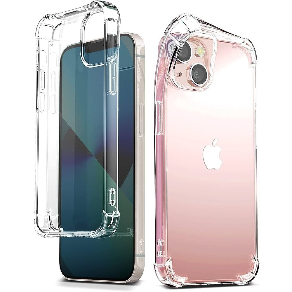 Husa de protectie Flippy, TPU, pentru Apple iPhone 15 Plus , Antisoc, Protectie colturi, Rezistenta la impact, Transparenta-6