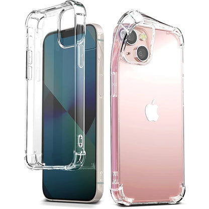 Husa de protectie Flippy, TPU, pentru Apple iPhone 15 Plus , Antisoc, Protectie colturi, Rezistenta la impact, Transparenta-6