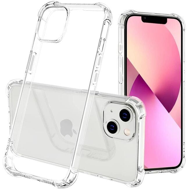 Husa de protectie Flippy, TPU, pentru Apple iPhone 15 Plus , Antisoc, Protectie colturi, Rezistenta la impact, Transparenta-0