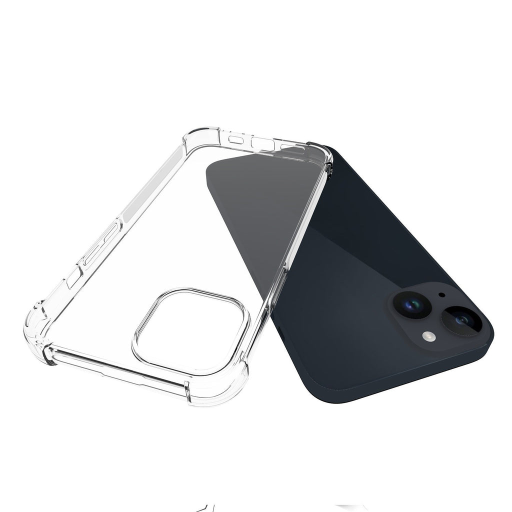 Husa de protectie Flippy, TPU, pentru Apple iPhone 15 Pro, Antisoc, Protectie colturi, Rezistenta la impact, 1.5 mm, Transparenta-2
