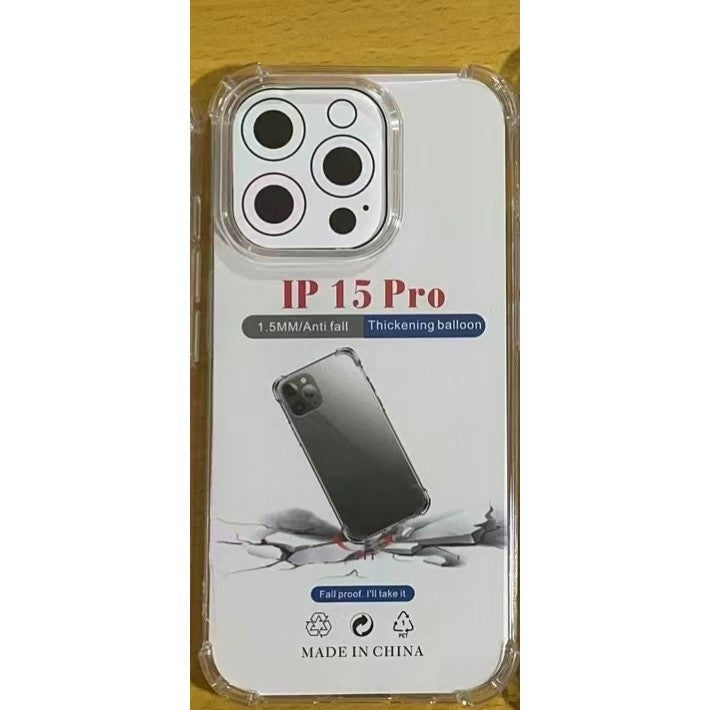 Husa de protectie Flippy, TPU, pentru Apple iPhone 15 Pro, Antisoc, Protectie colturi, Rezistenta la impact, 1.5 mm, Transparenta-7