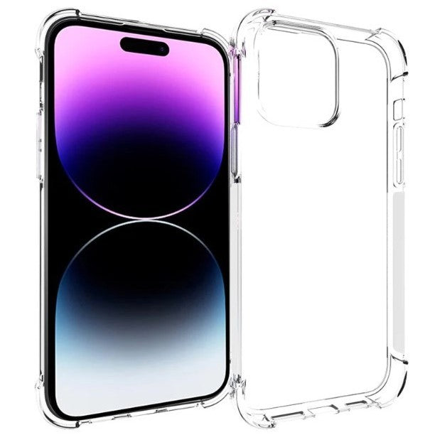 Husa de protectie Flippy, TPU, pentru Apple iPhone 15 Pro, Antisoc, Protectie colturi, Rezistenta la impact, 1.5 mm, Transparenta-0