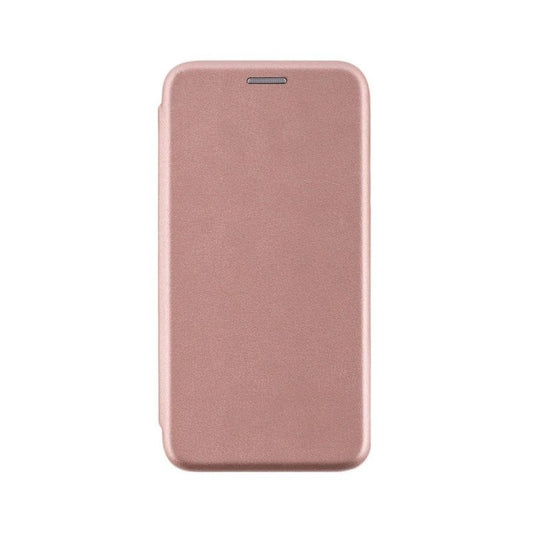 Husa de protectie Flippy compatibila cu Apple iPhone 11 Pro Magnet Book Case Roz-Auriu-0