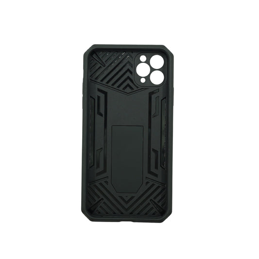Husa de protectie Flippy compatibila cu Apple iPhone 11Pro Defender Model 4 cu suport, Verde deschis-1
