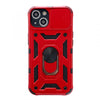 Husa de protectie Flippy compatibila cu Apple iPhone 13 Defender Model 4 cu suport,Rosu-0