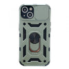 Husa de protectie Flippy compatibila cu Apple iPhone 13 Defender Model 4 cu suport,Verde-0