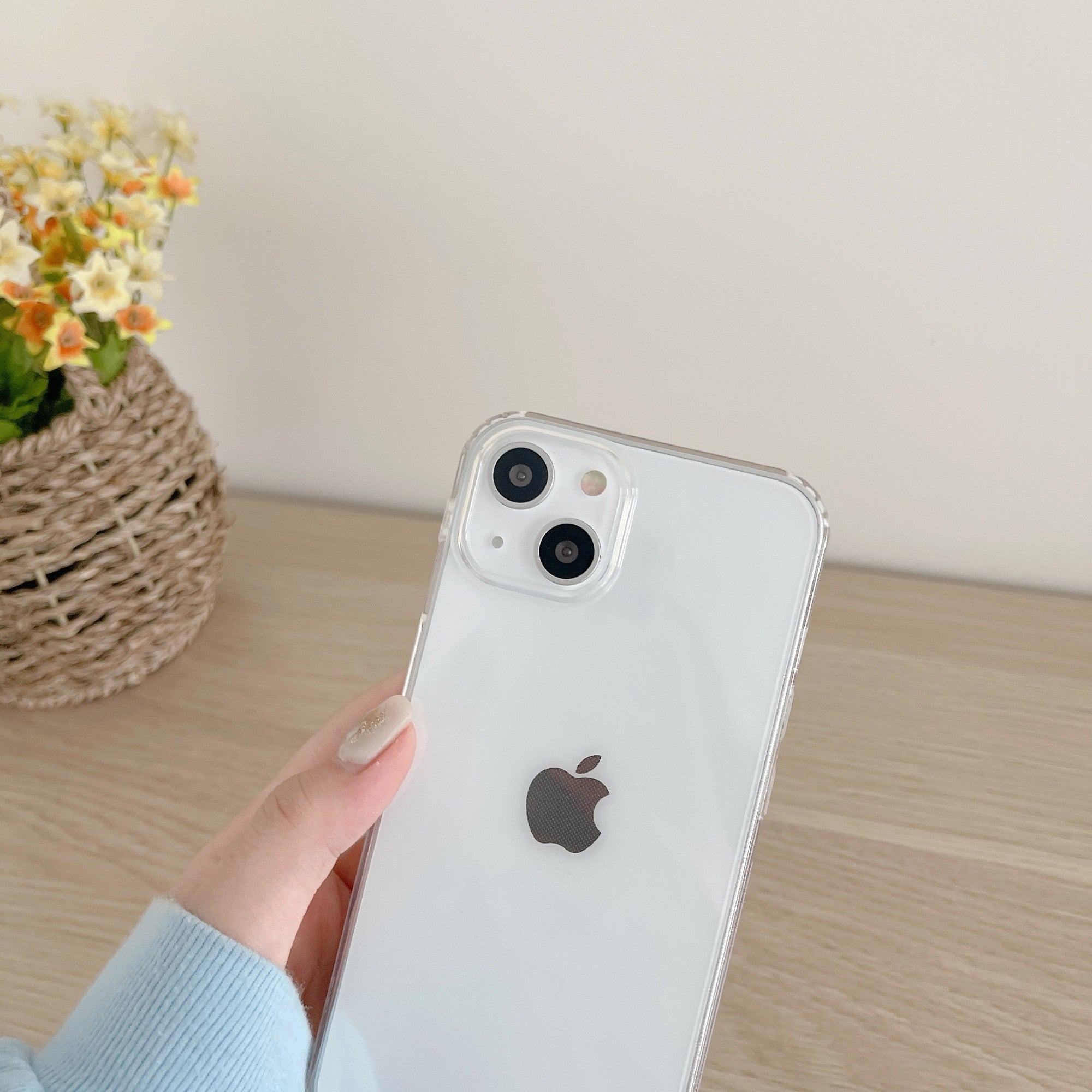 Husa de protectie Flippy compatibila cu Apple iPhone 13 Mini Tpu Transparent-2
