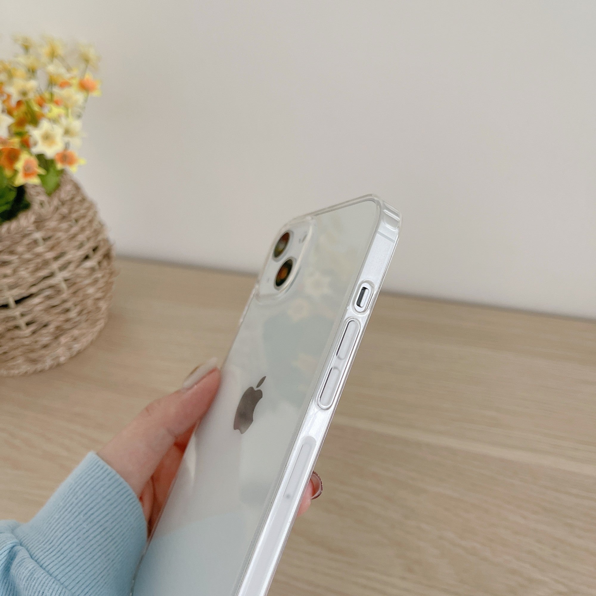 Husa de protectie Flippy compatibila cu Apple iPhone 13 Mini Tpu Transparent-3