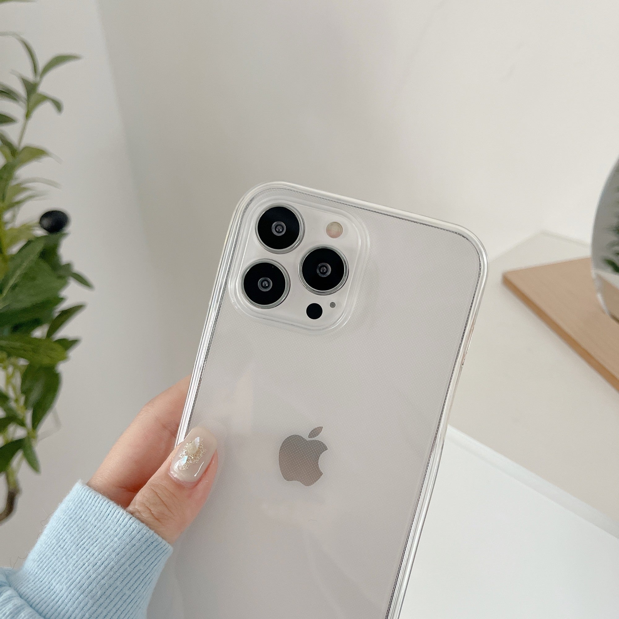 Husa de protectie Flippy compatibila cu Apple iPhone 13 Pro Full Tpu 360 Transparent-4