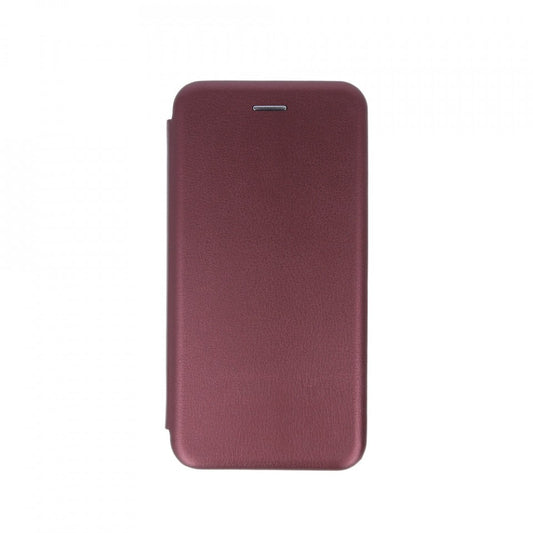 Husa de protectie Flippy compatibila cu Apple iPhone 13 Pro Max Magnet Book Case Bordo-0