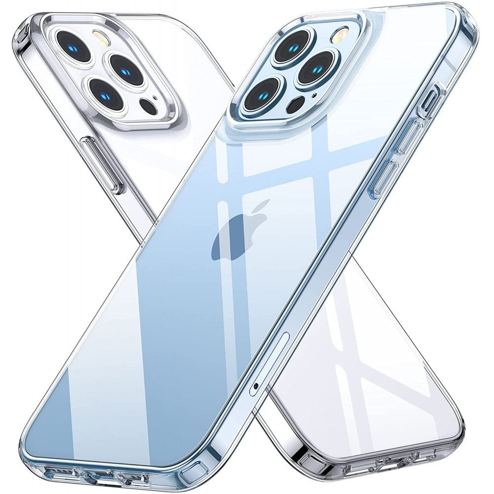 Husa de protectie Flippy compatibila cu Apple iPhone 13 Pro Max Tpu Transparent-3