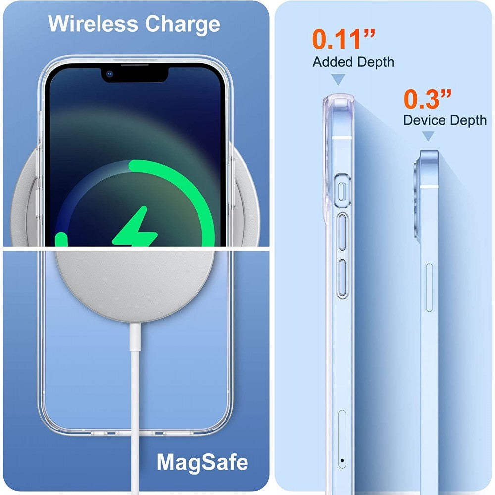 Husa de protectie Flippy compatibila cu Apple iPhone 13 Tpu Transparent-6