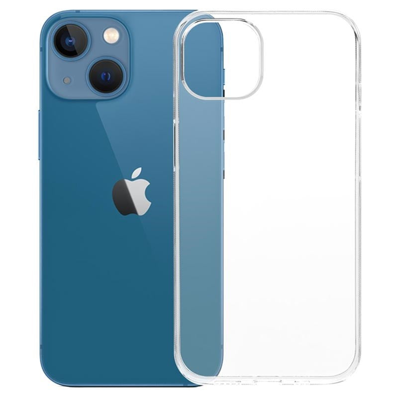 Husa de protectie Flippy compatibila cu Apple iPhone 13 Tpu Transparent-0