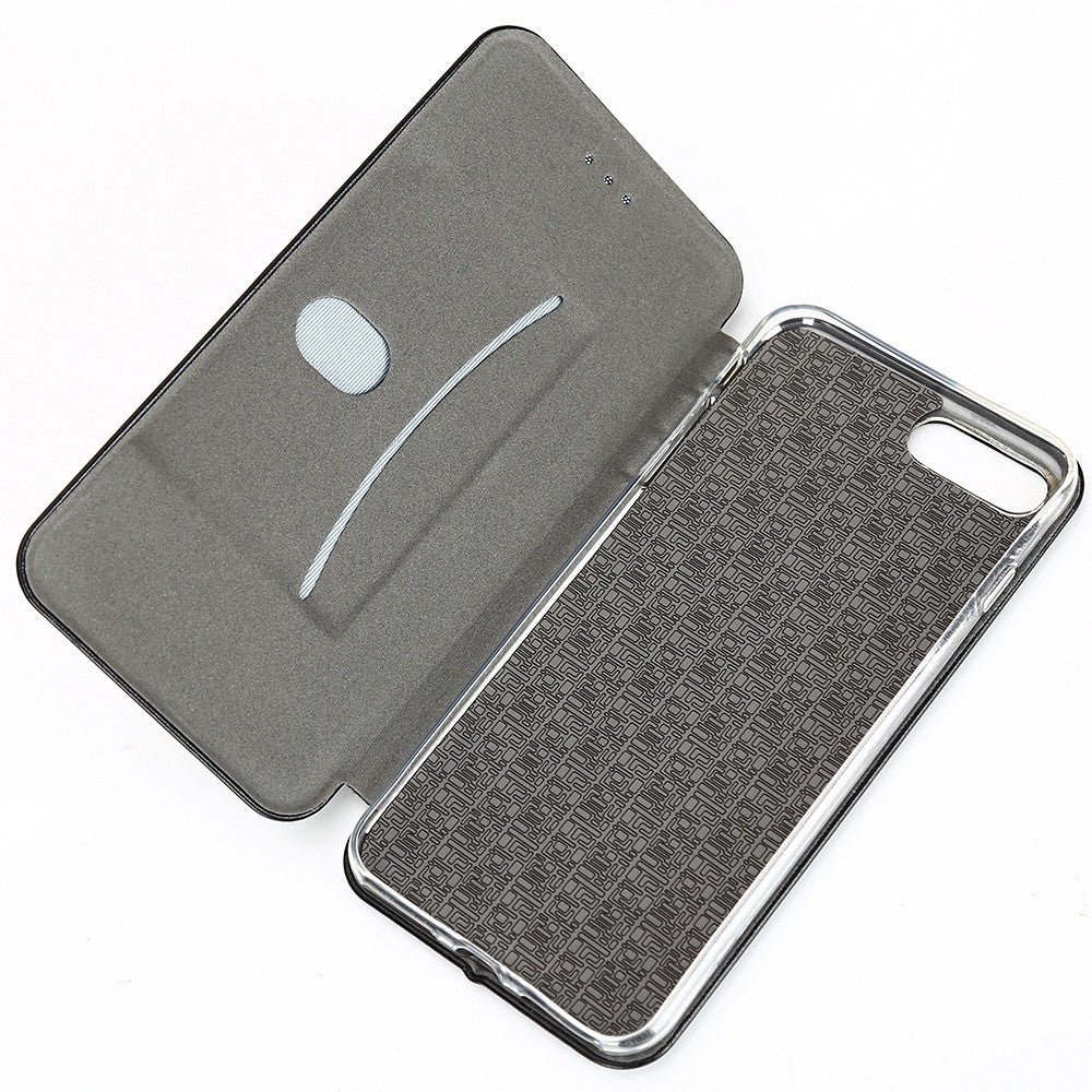 Husa de protectie Flippy compatibila cu Apple iPhone 7/8/SE 2020 Magnet Book Case Roz-Auriu-6