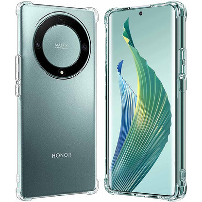 Husa de Protectie, Flippy, Compatibila cu Honor 90, TPU Antisoc, Protectie Colturi, 1.5 mm Transparent-0