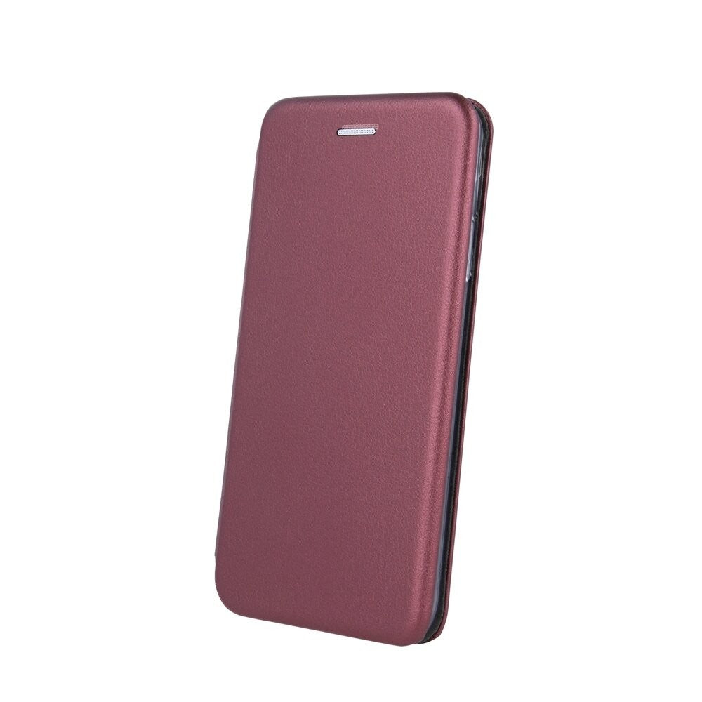 Husa de protectie Flippy compatibila cu Huawei P Smart 2021 Magnet Book Case Bordo-4