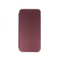 Husa de protectie Flippy compatibila cu Huawei P40 Lite 5G/ Nova 7SE Magnet Book Case Bordeaux-0