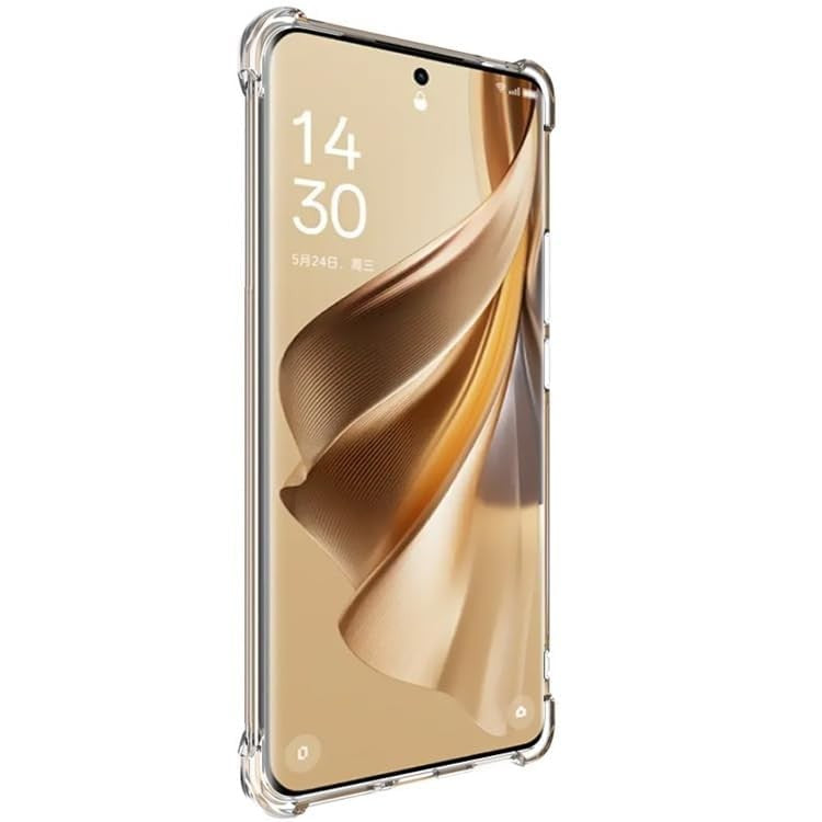 Husa de Protectie, Flippy, Compatibila cu Oppo Reno 10 Pro, TPU Antisoc, Protectie Colturi, 1.5 mm Transparent-3