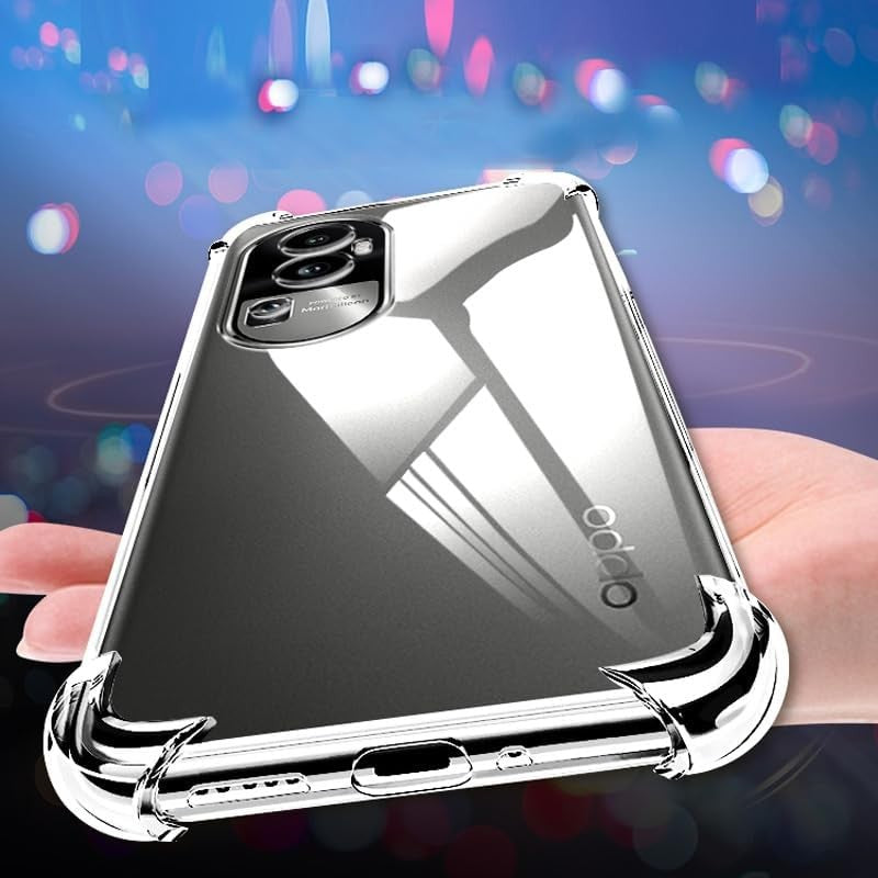 Husa de Protectie, Flippy, Compatibila cu Oppo Reno 11F 5G, TPU Antisoc, Protectie Colturi, 1.5 mm Transparent-1