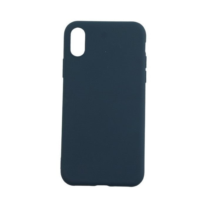Husa de protectie Flippy compatibila cu Samsung Galaxy A12 Matte Tpu Albastru inchis-0