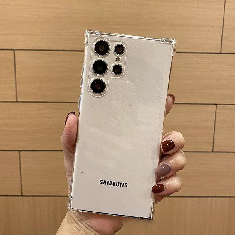 Husa de Protectie, Flippy, Compatibila cu Samsung Galaxy A15/ A15 5G, TPU Antisoc, Protectie Colturi, 1.5 mm Transparent-1