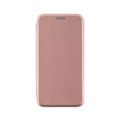 Husa de protectie Flippy compatibila cu Samsung Galaxy A51 Magnet Book Case Roz-Auriu-0