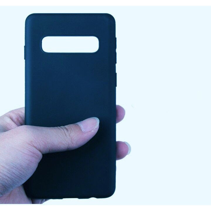 Husa de protectie Flippy compatibila cu Samsung Galaxy S10 Plus Matte Tpu Albastru inchis-2
