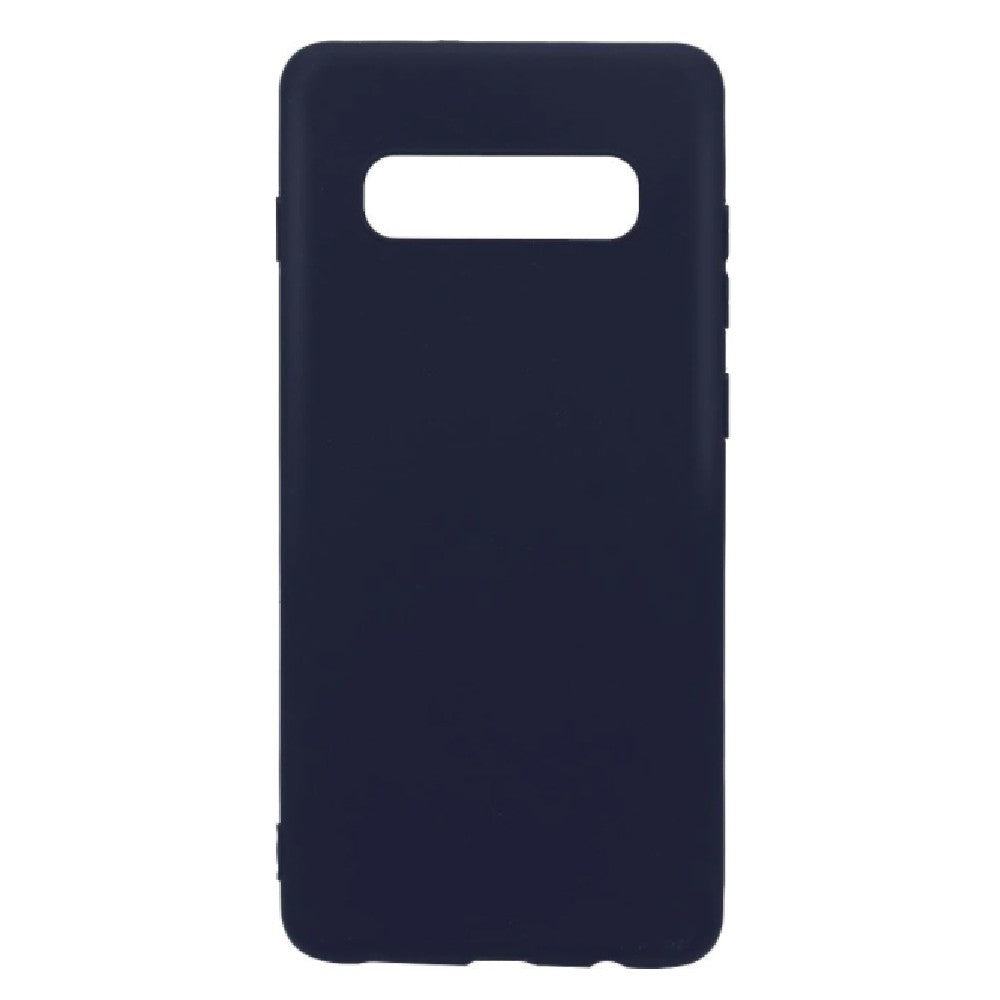 Husa de protectie Flippy compatibila cu Samsung Galaxy S10 Plus Matte Tpu Albastru inchis-0