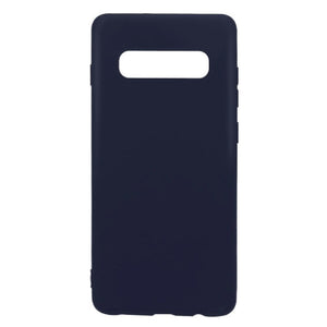 Husa de protectie Flippy compatibila cu Samsung Galaxy S10 Plus Matte Tpu Albastru inchis-0