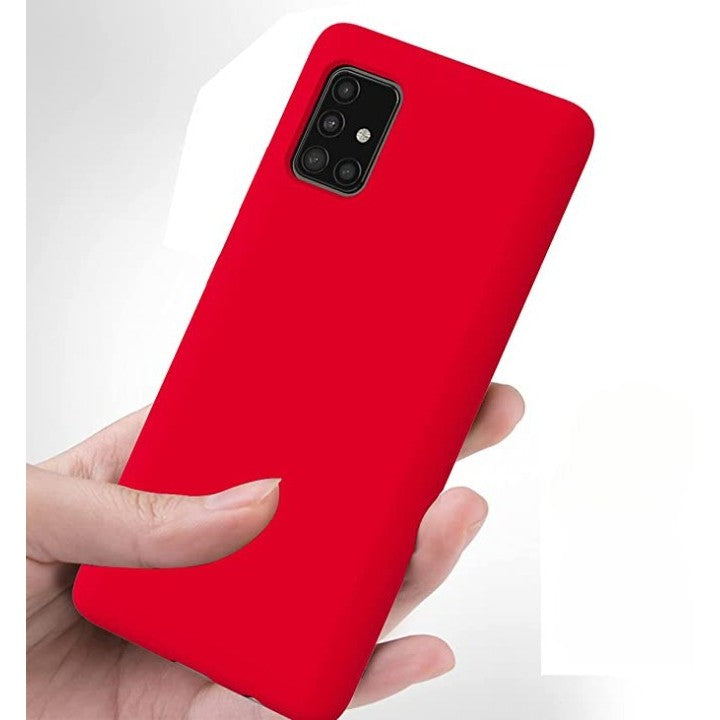 Husa de protectie Flippy compatibila cu Samsung Galaxy S21 5G Matte Tpu Rosu-2