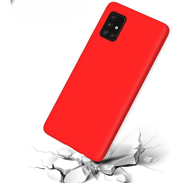 Husa de protectie Flippy compatibila cu Samsung Galaxy S21 5G Matte Tpu Rosu-3