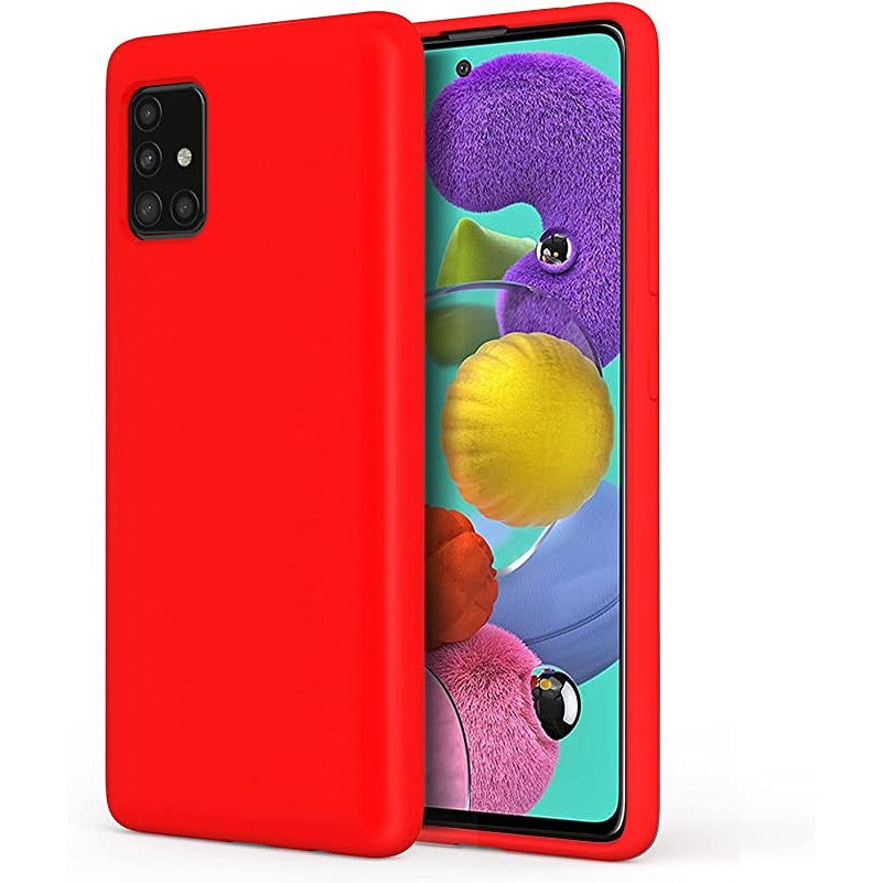 Husa de protectie Flippy compatibila cu Samsung Galaxy S21 5G Matte Tpu Rosu-4