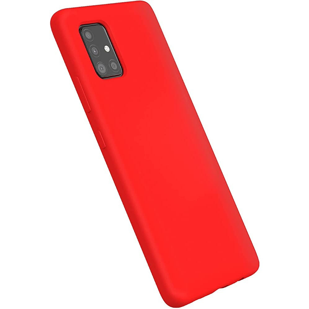 Husa de protectie Flippy compatibila cu Samsung Galaxy S21 5G Matte Tpu Rosu-5