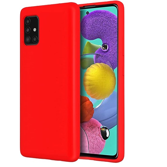 Husa de protectie Flippy compatibila cu Samsung Galaxy S21 5G Matte Tpu Rosu-0