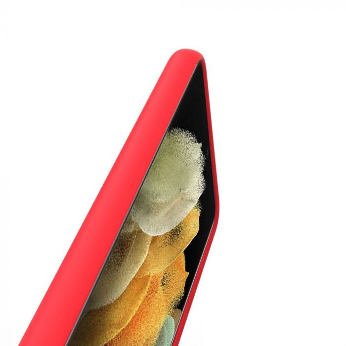 Husa de protectie Flippy compatibila cu Samsung Galaxy S21 Ultra Matte Tpu Rosu-3